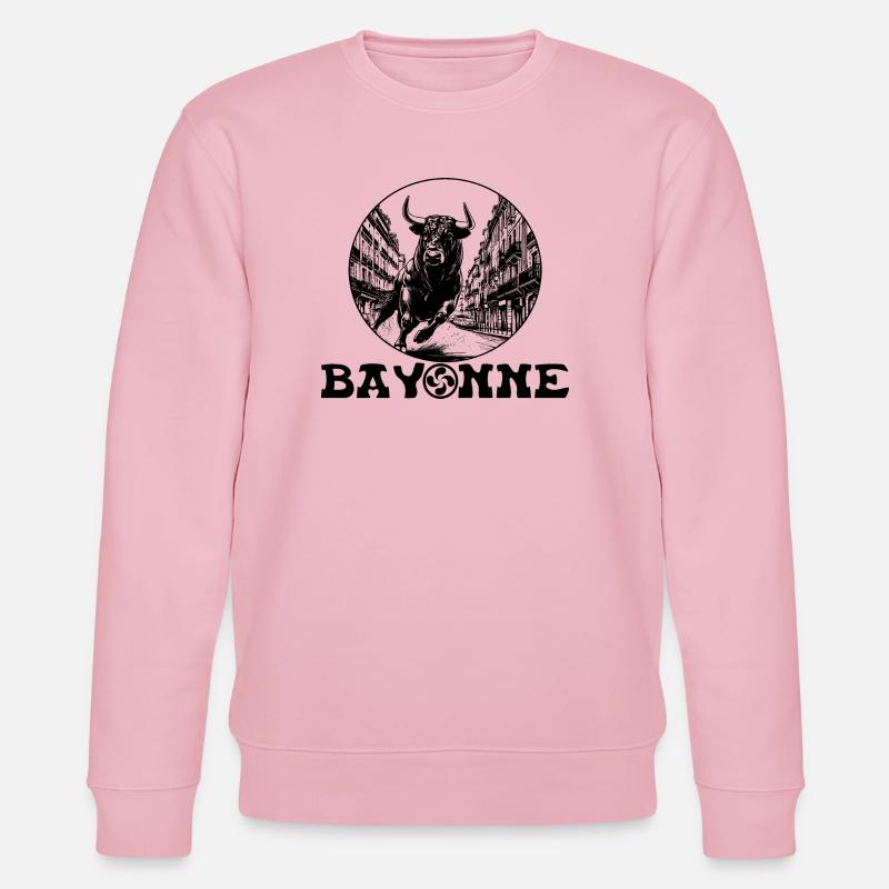 Bayonne - Stanley/Stella Unisex Bio-Sweatshirt CHANGER  - Hellrosa