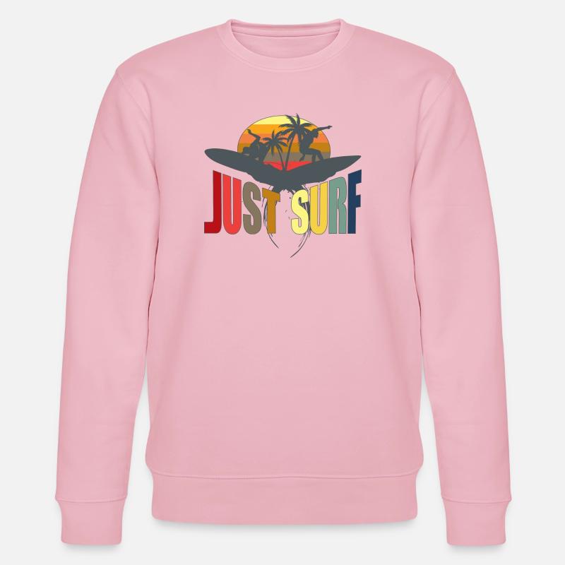 Brandung - Stanley/Stella Unisex Bio-Sweatshirt CHANGER  - Hellrosa