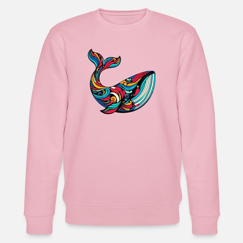 Wal - Stanley/Stella Unisex Bio-Sweatshirt CHANGER  - Hellrosa