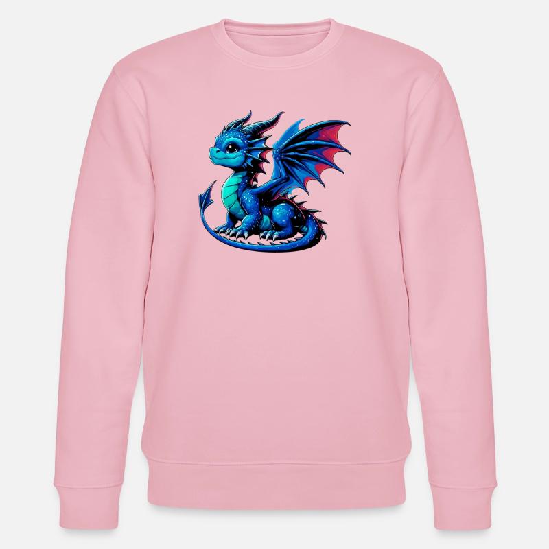 Dragon - Sweat bio CHANGER Stanley/Stella Unisexe - rose pâle