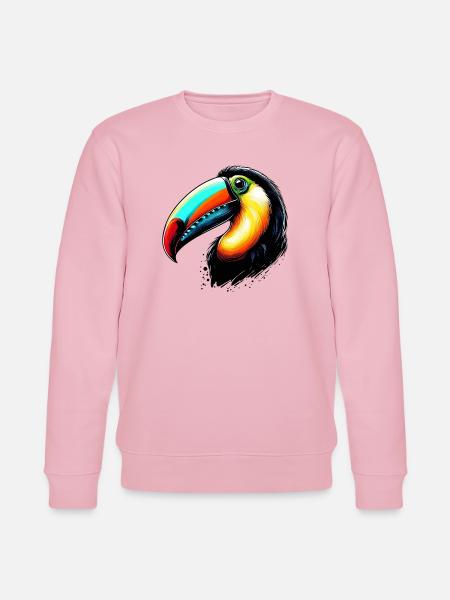 Toucan - Sweat bio CHANGER Stanley/Stella Unisexe - rose pâle