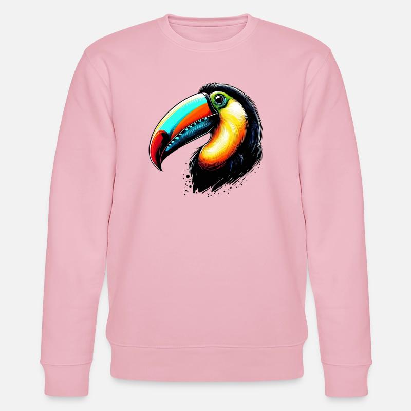 Toucan - Sweat bio CHANGER Stanley/Stella Unisexe - rose pâle