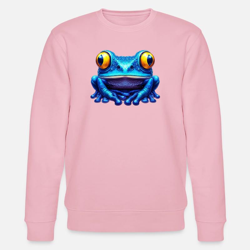 Frosch - Stanley/Stella Unisex Bio-Sweatshirt CHANGER  - Hellrosa