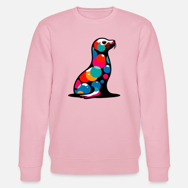Siegel - Stanley/Stella Unisex Bio-Sweatshirt CHANGER  - Hellrosa