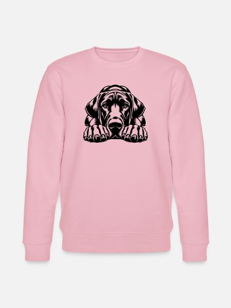 Great Dane - Stanley/Stella CHANGER Unisex Organic Sweatshirt - cotton pink