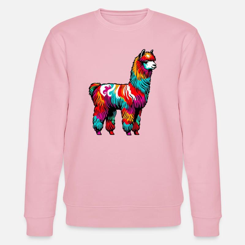 Alpaka - Stanley/Stella Unisex Bio-Sweatshirt CHANGER  - Hellrosa