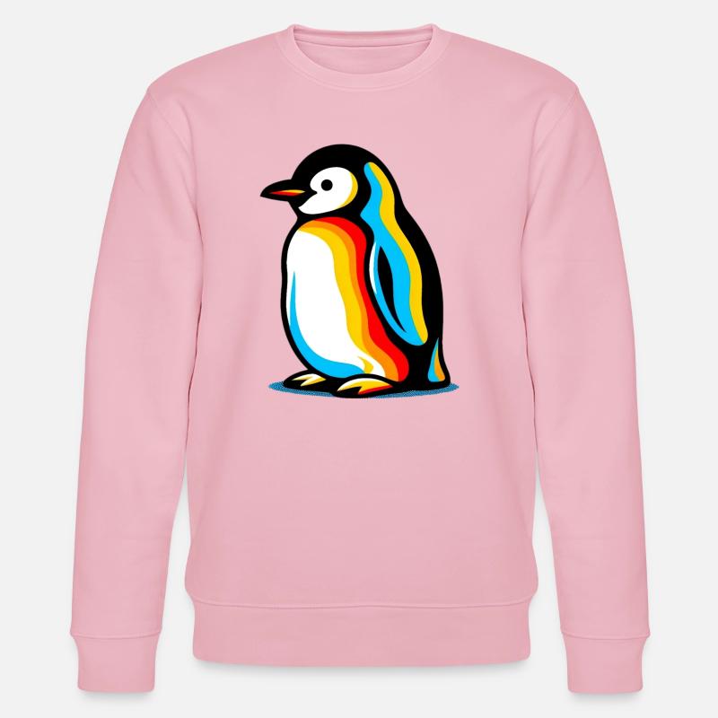 Penguin - Stanley/Stella CHANGER Unisex Organic Sweatshirt - cotton pink