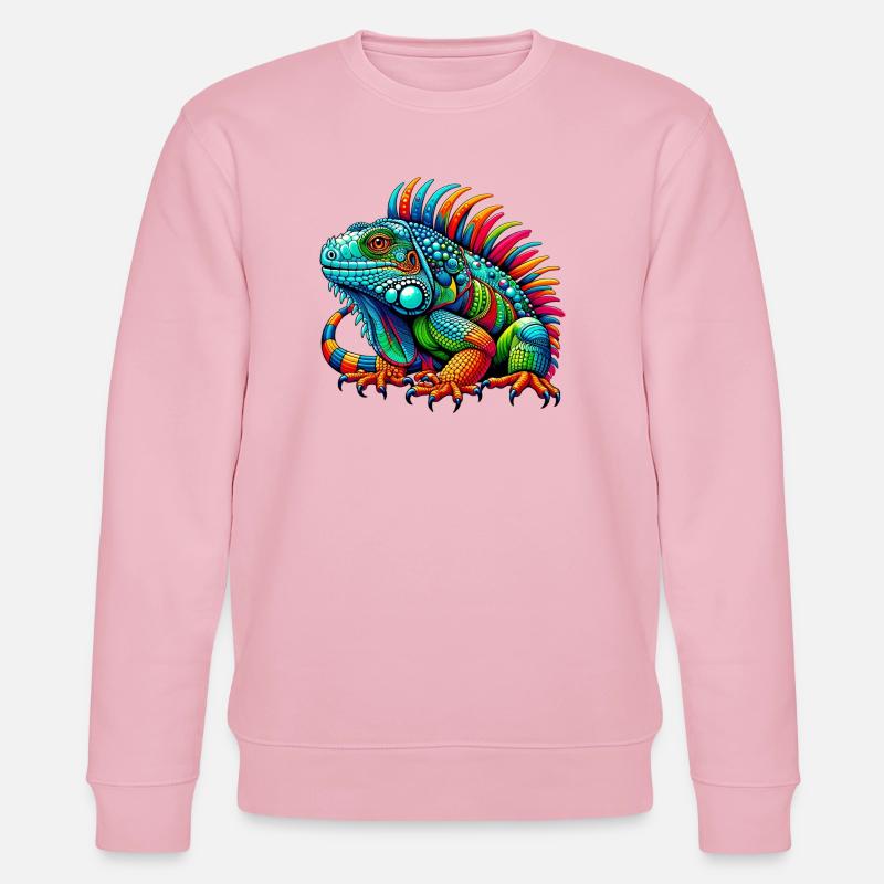 Leguan - Stanley/Stella Unisex Bio-Sweatshirt CHANGER  - Hellrosa