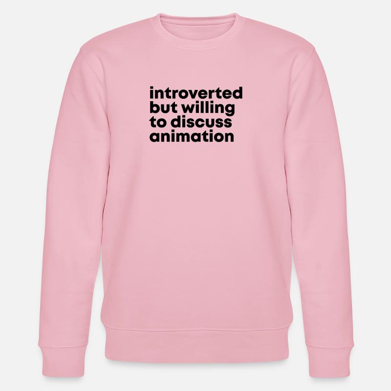 Animation - Stanley/Stella Unisex Bio-Sweatshirt CHANGER  - Hellrosa