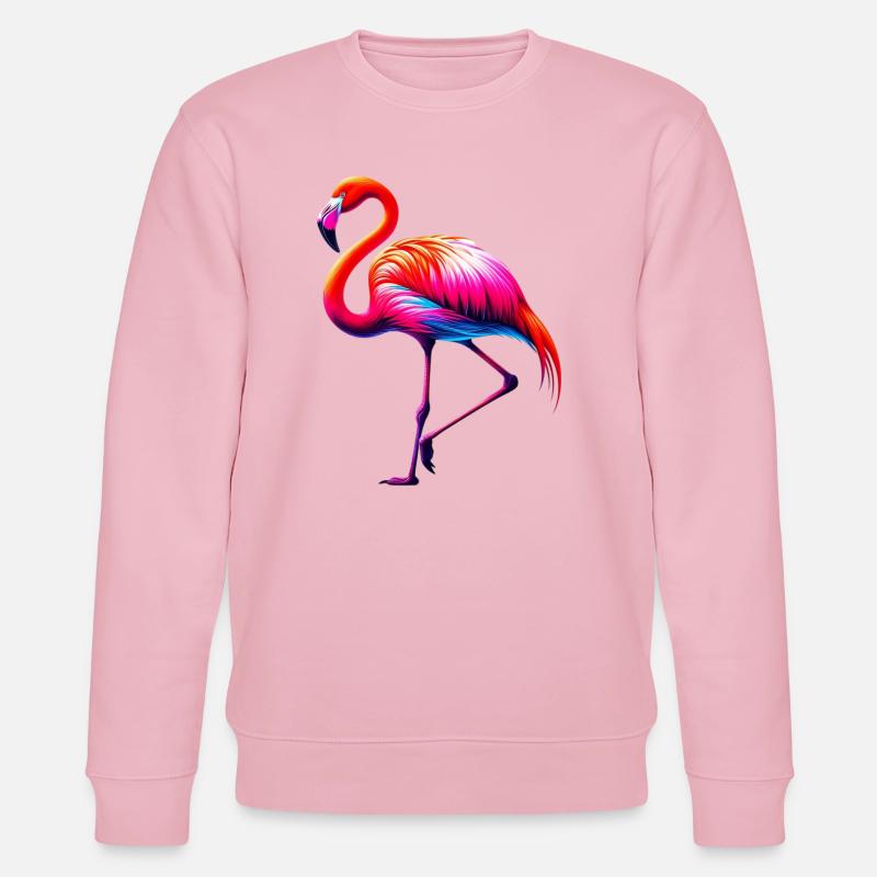 Flamant - Sweat bio CHANGER Stanley/Stella Unisexe - rose pâle