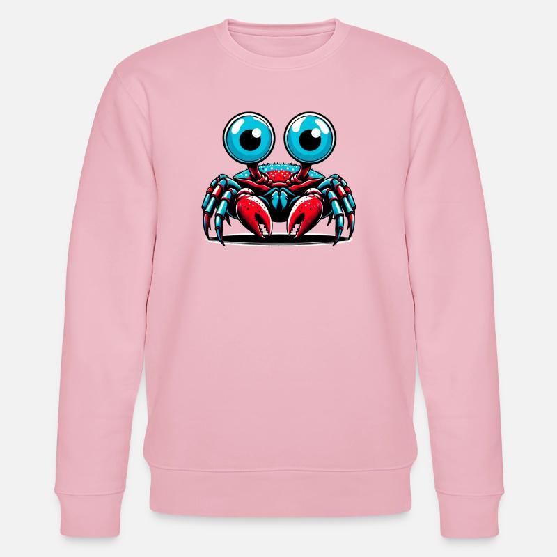 Krebs - Stanley/Stella Unisex Bio-Sweatshirt CHANGER  - Hellrosa