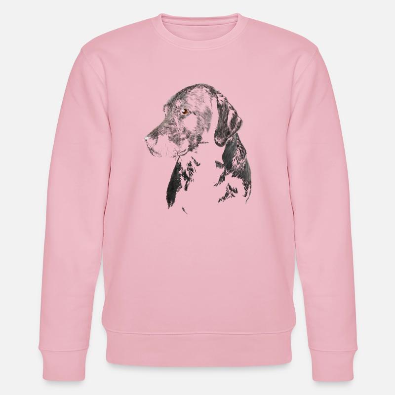 Labrador - Sweat bio CHANGER Stanley/Stella Unisexe - rose pâle