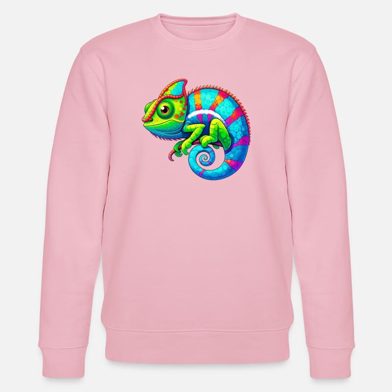 Caméléon - Sweat bio CHANGER Stanley/Stella Unisexe - rose pâle