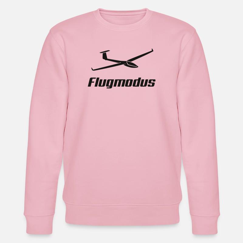 Flugmodus Segelflug - Stanley/Stella Unisex Bio-Sweatshirt CHANGER  - Hellrosa