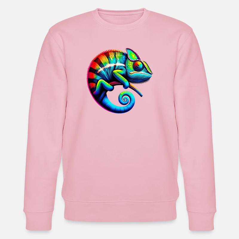 Chamäleon - Stanley/Stella Unisex Bio-Sweatshirt CHANGER - Hellrosa