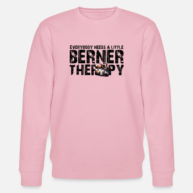 Bouvier bernois - Sweat bio CHANGER Stanley/Stella Unisexe - rose pâle