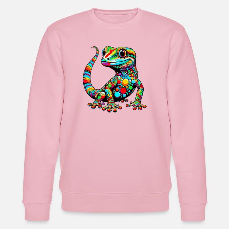 Gecko - Sweat bio CHANGER Stanley/Stella Unisexe - rose pâle