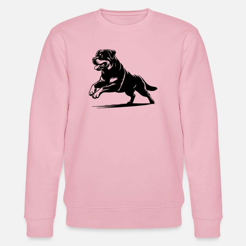 Rottweiler - Stanley/Stella Unisex Bio-Sweatshirt CHANGER  - Hellrosa