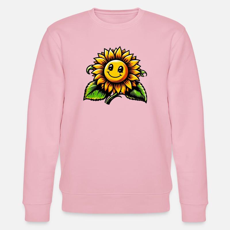 Sonnenblume - Stanley/Stella Unisex Bio-Sweatshirt CHANGER - Hellrosa