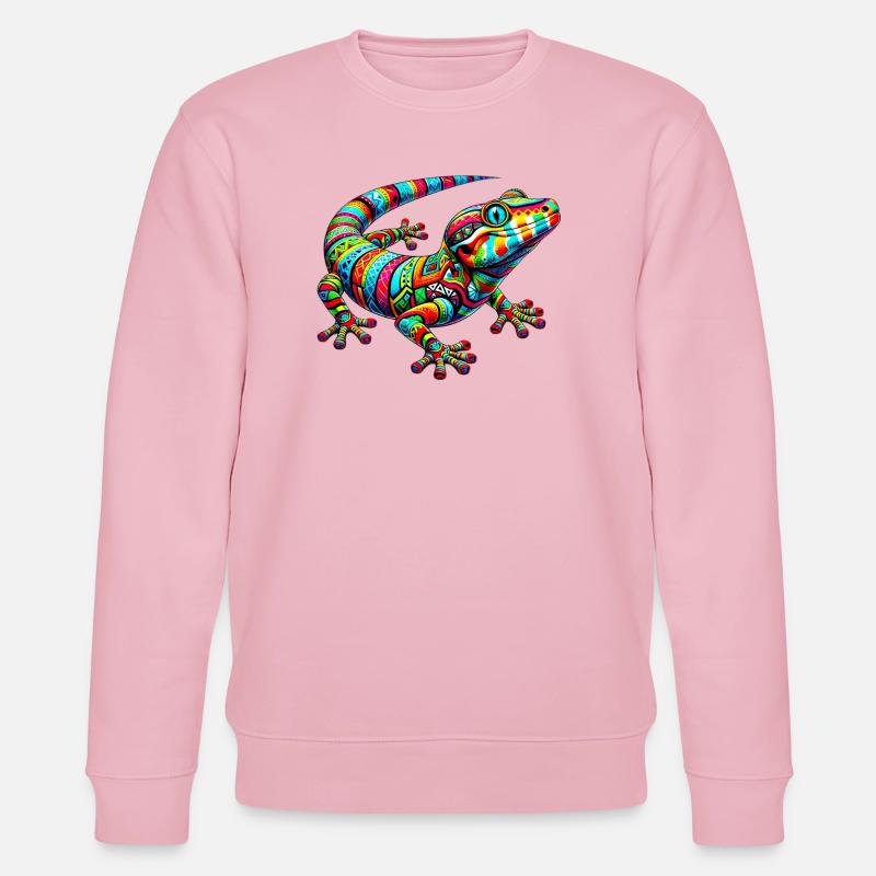 Gecko - Sweat bio CHANGER Stanley/Stella Unisexe - rose pâle