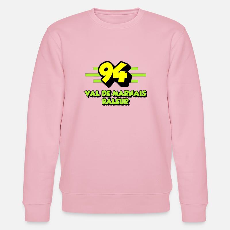 Klagendes Val de Marnais - Stanley/Stella Unisex Bio-Sweatshirt CHANGER  - Hellrosa