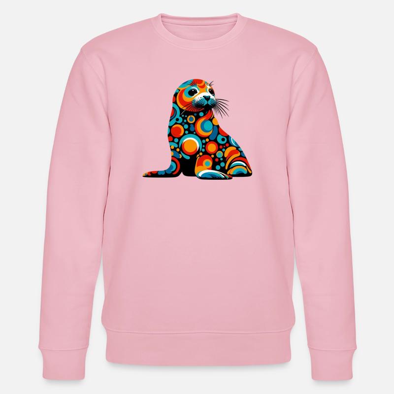 Phoque - Sweat bio CHANGER Stanley/Stella Unisexe - rose pâle