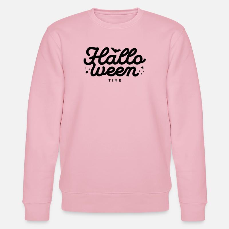 Celestial Night Sky Pattern Print - Stanley/Stella CHANGER Unisex Organic Sweatshirt - cotton pink