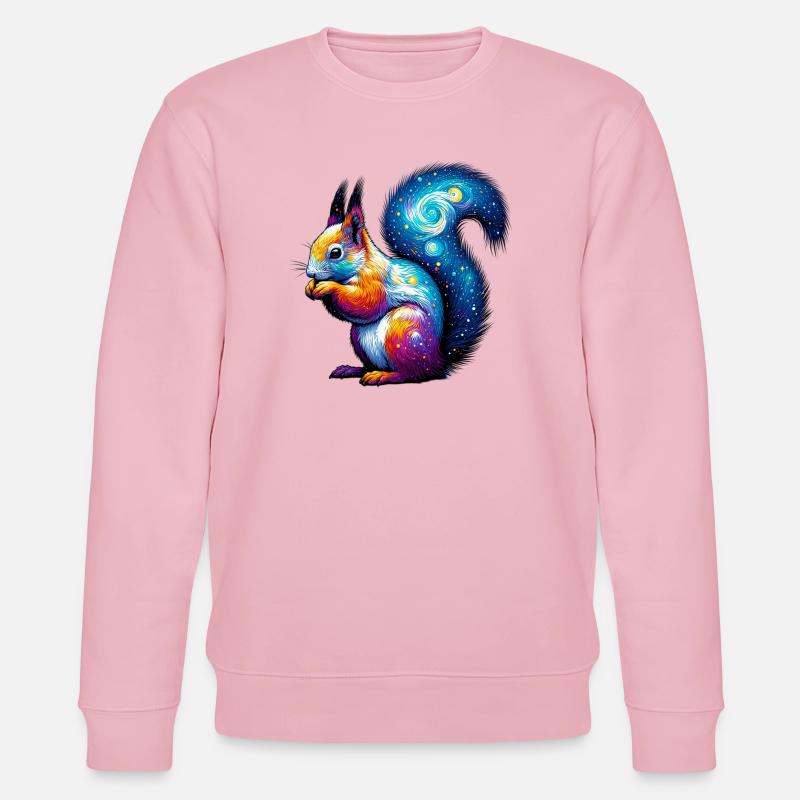 Egern - Stanley/Stella økologisk unisex-sweatshirt CHANGER  - lys rosa
