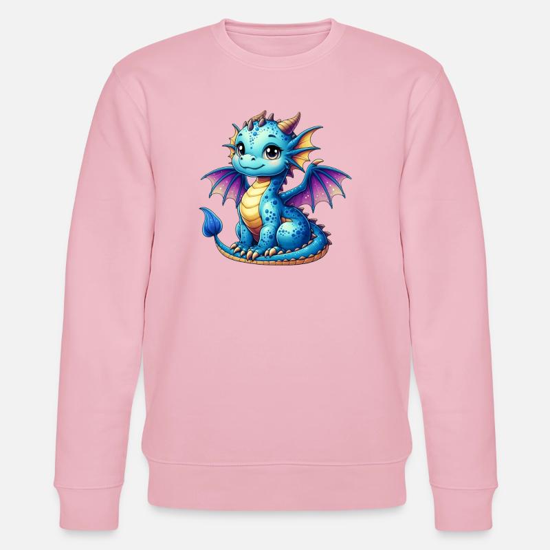Dragon - Sweat bio CHANGER Stanley/Stella Unisexe - rose pâle