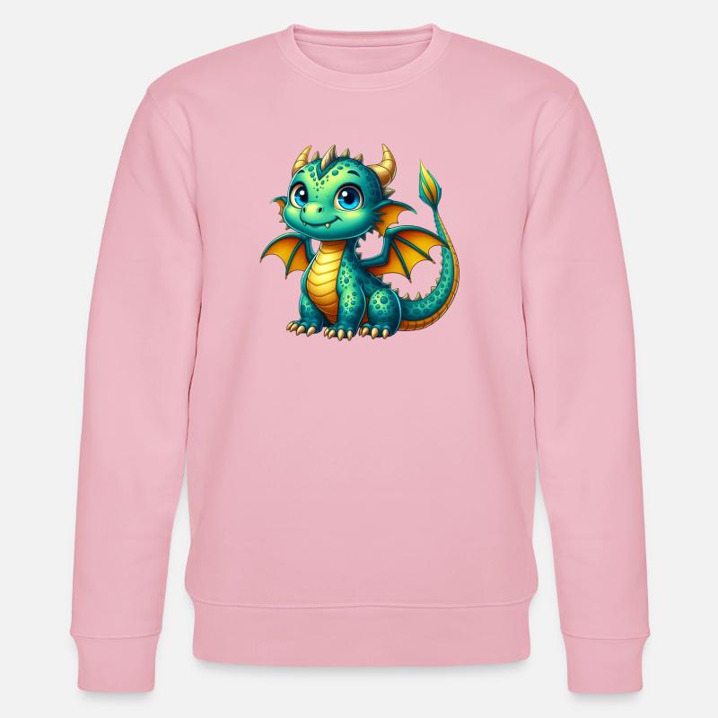 Dragon - Sweat bio CHANGER Stanley/Stella Unisexe - rose pâle