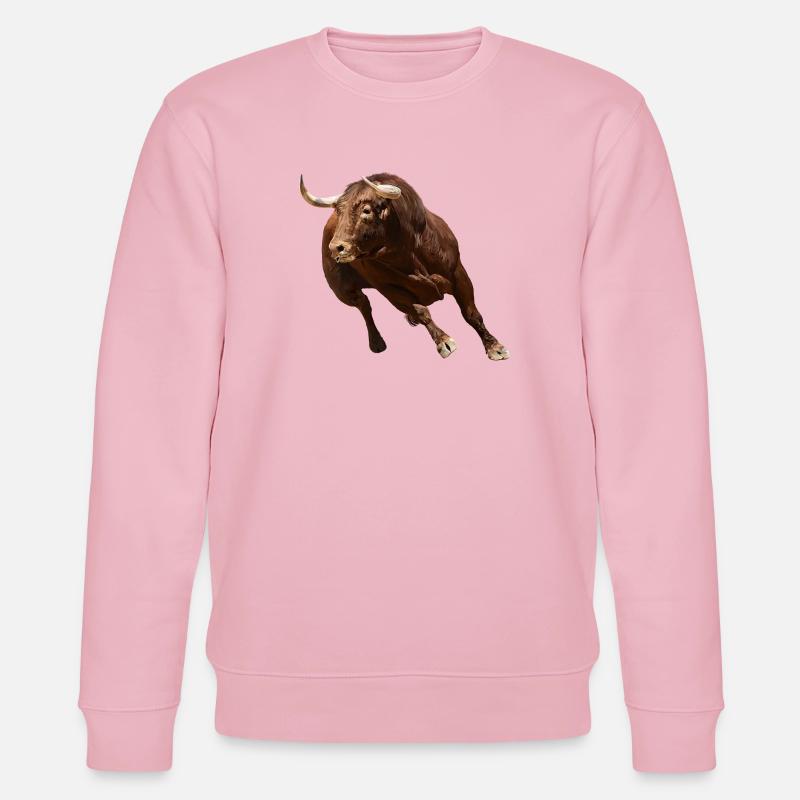 Bulle - Stanley/Stella Unisex Bio-Sweatshirt CHANGER  - Hellrosa