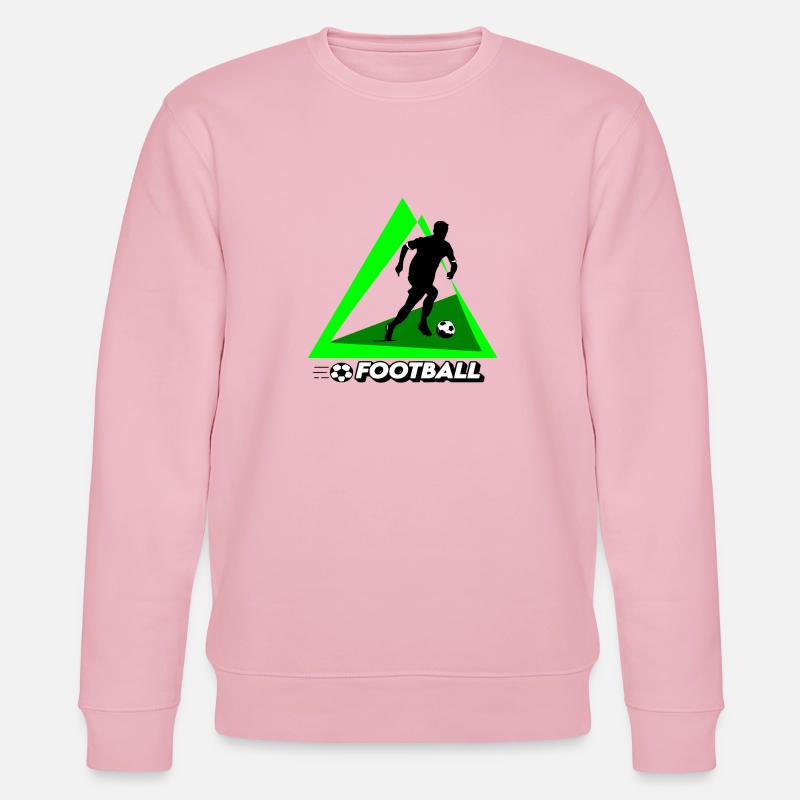 Fußball - Stanley/Stella Unisex Bio-Sweatshirt CHANGER  - Hellrosa