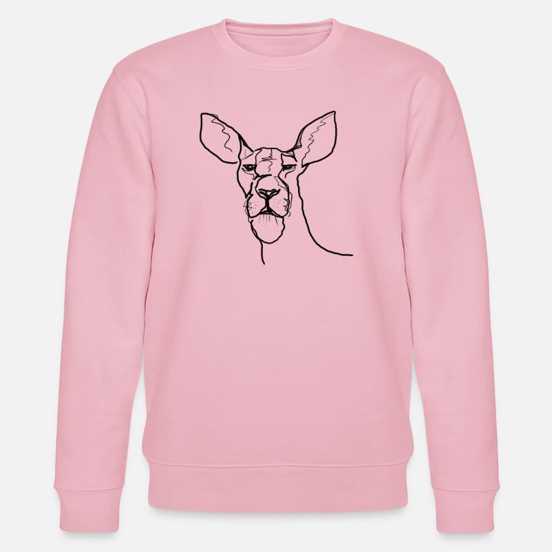 Löweh - Stanley/Stella Unisex Bio-Sweatshirt CHANGER  - Hellrosa