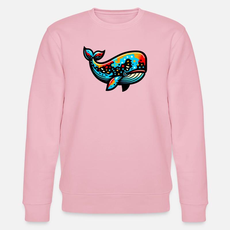 Wal - Stanley/Stella Unisex Bio-Sweatshirt CHANGER  - Hellrosa