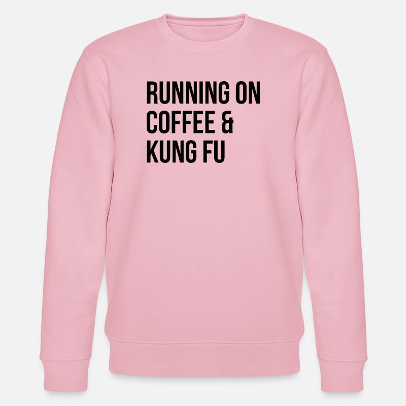 Kung-Fu - Stanley/Stella Unisex Bio-Sweatshirt CHANGER  - Hellrosa