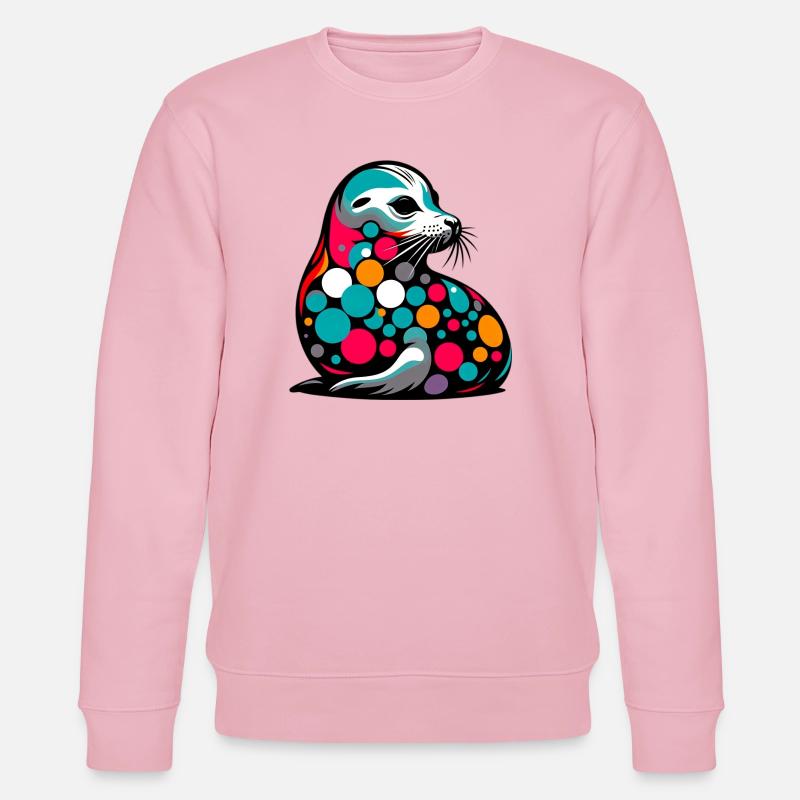 Phoque - Sweat bio CHANGER Stanley/Stella Unisexe - rose pâle