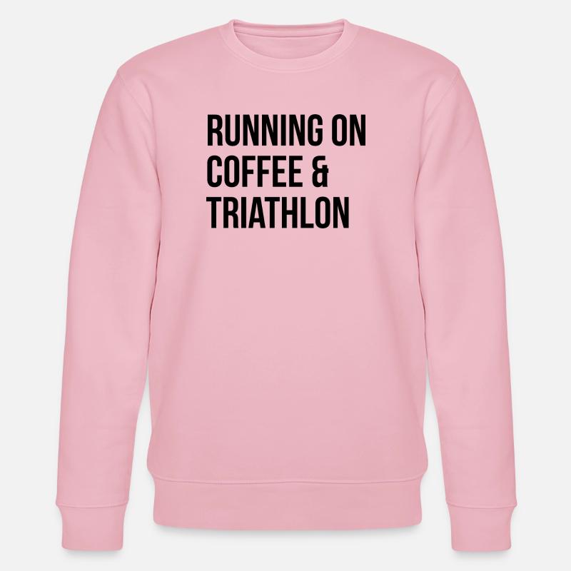 Triathlon - Stanley/Stella Unisex Bio-Sweatshirt CHANGER  - Hellrosa