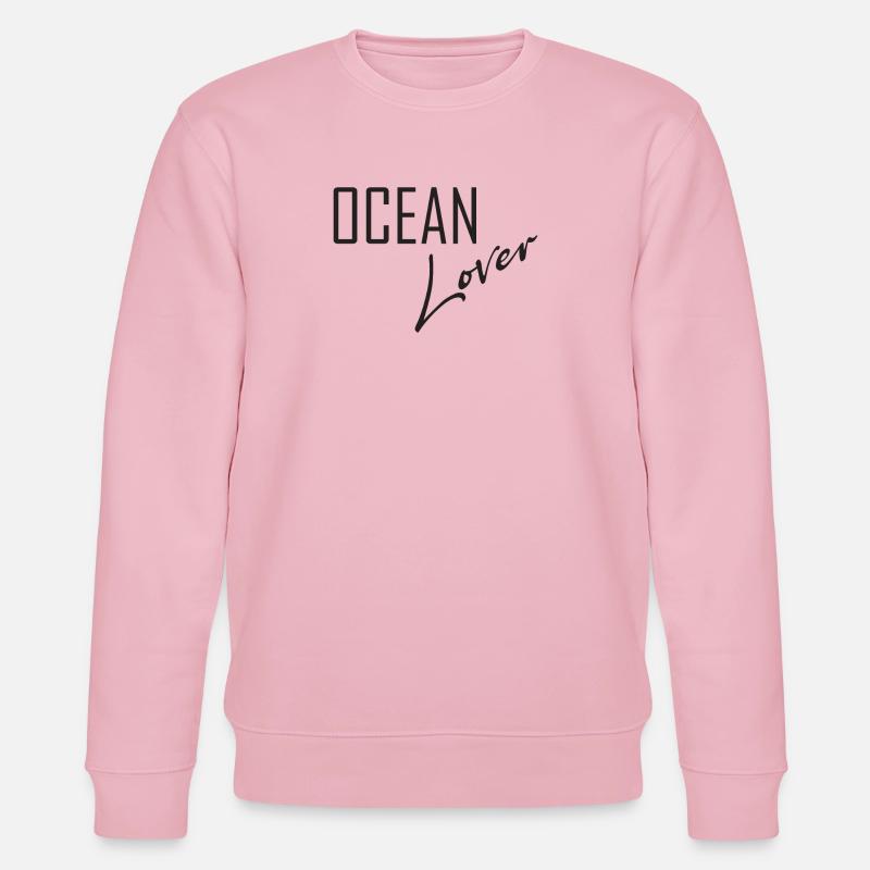 Ocean Lover - Stanley/Stella Unisex Bio-Sweatshirt CHANGER  - Hellrosa
