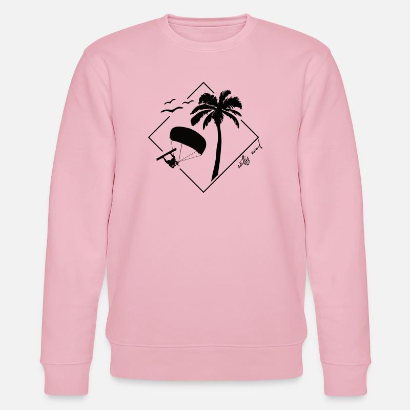 Kite Vibes - Stanley/Stella Unisex Bio-Sweatshirt CHANGER  - Hellrosa