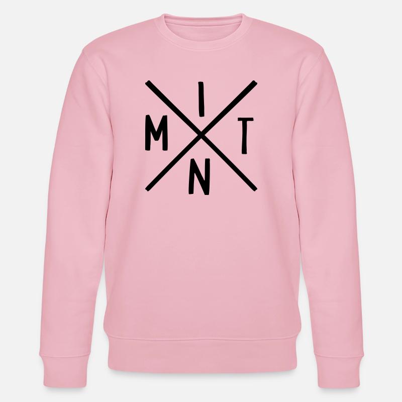 MINT Fächer - Stanley/Stella Unisex Bio-Sweatshirt CHANGER - Hellrosa