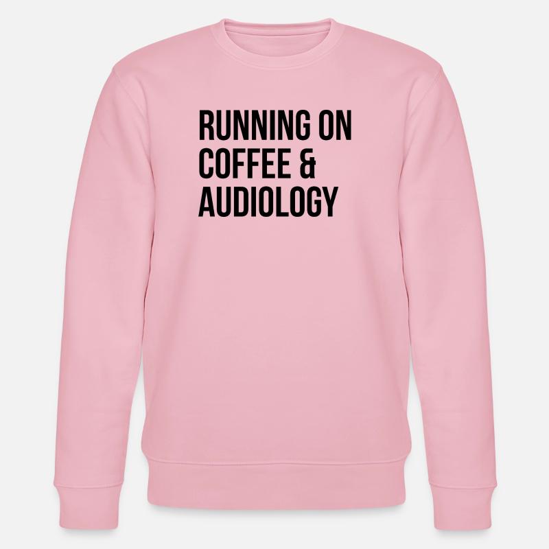 Audiologie - Stanley/Stella Unisex Bio-Sweatshirt CHANGER - Hellrosa