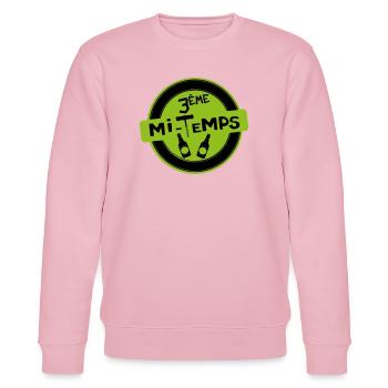 3rd Half - Stanley/Stella CHANGER Unisex Organic Sweatshirt - cotton pink - Front - Jaron (178cm) & Liana (172cm)