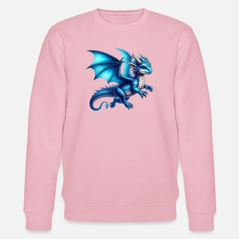 Dragon - Sweat bio CHANGER Stanley/Stella Unisexe - rose pâle