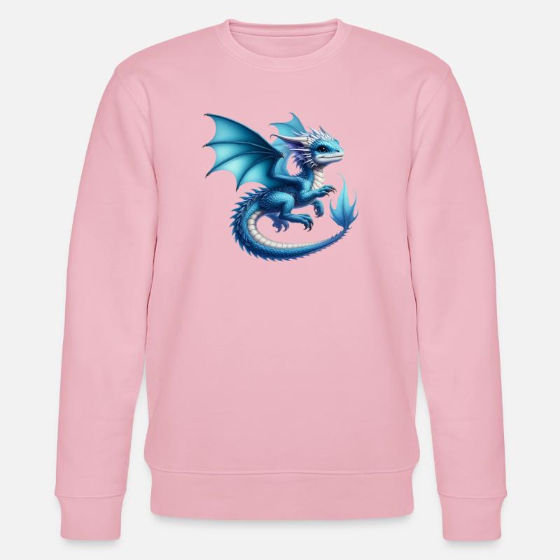 Dragon - Sweat bio CHANGER Stanley/Stella Unisexe - rose pâle