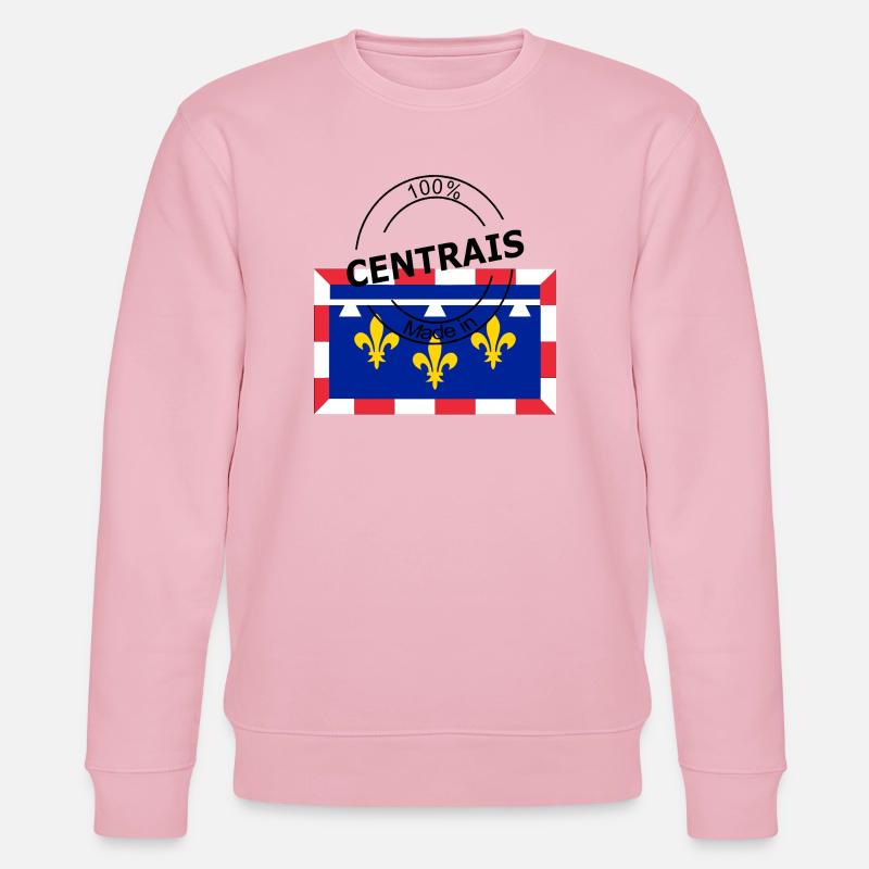 Centrais - Sweat bio CHANGER Stanley/Stella Unisexe - rose pâle