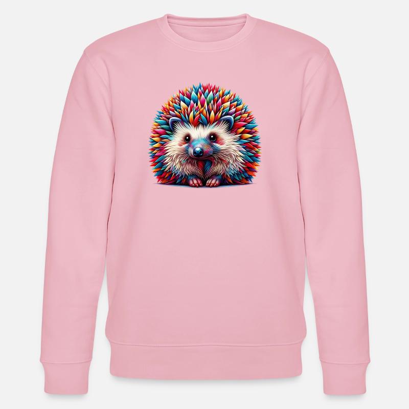 Igel - Stanley/Stella Unisex Bio-Sweatshirt CHANGER  - Hellrosa