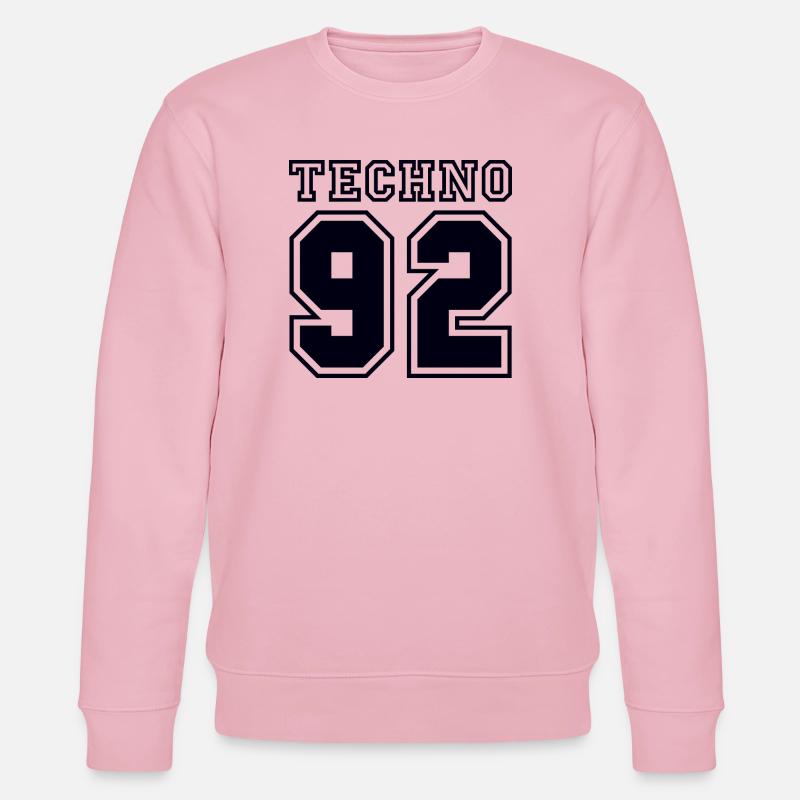 TECHNO 92 - Stanley/Stella CHANGER Unisex Organic Sweatshirt - cotton pink