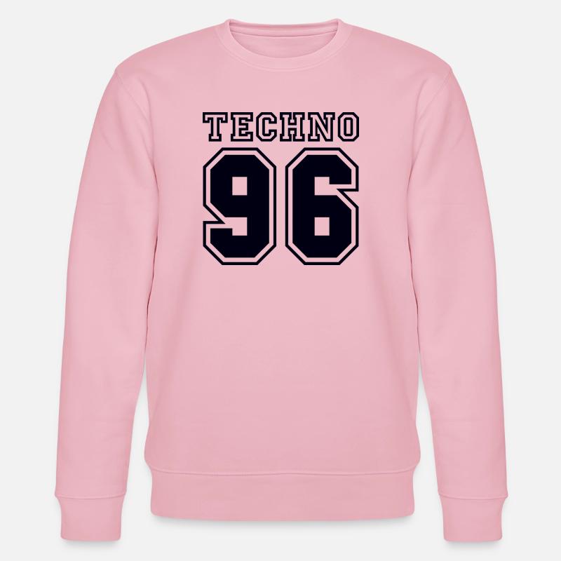 TECHNO 96 - Sweat bio CHANGER Stanley/Stella Unisexe - rose pâle