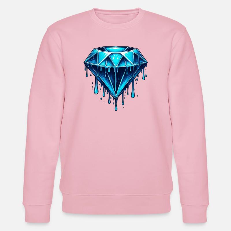 Diamond - Stanley/Stella CHANGER Unisex Organic Sweatshirt - cotton pink