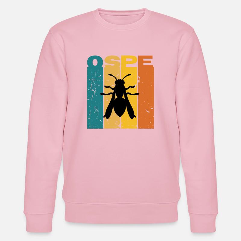 Ospe: Stich der Ostalgie - Stanley/Stella Unisex Bio-Sweatshirt CHANGER  - Hellrosa